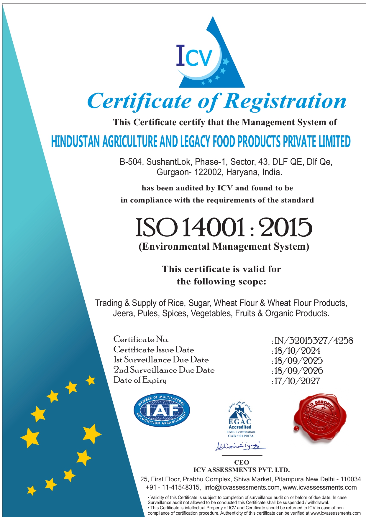 ISO Certification